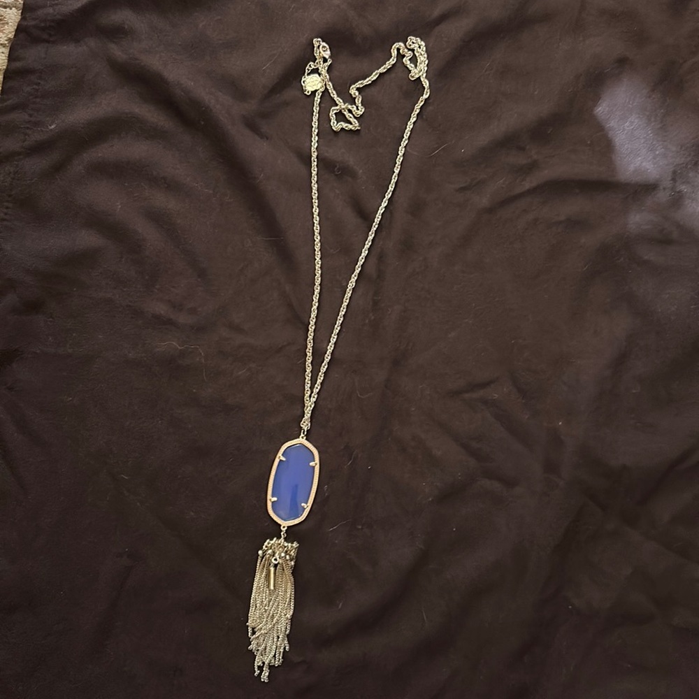 Necklace with tassels
